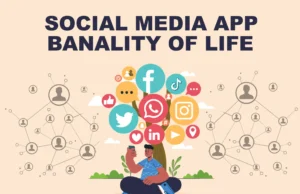 social media app banality of life